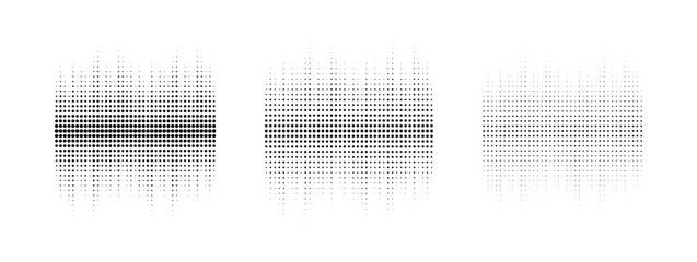 Audio Sound Waves. Digital Equalizer for Radio, Music, Soundtrack. Digital Sound Player. Voice Assistant Sound Wave. Technology Halftone Backgrounds. Vector Illustration