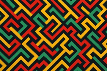 Vibrant abstract pattern design digital modern environment viewpoint creative concept