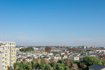 Obraz premium 住宅街の風景