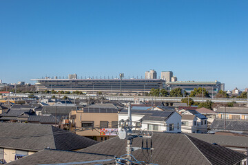 Fototapeta premium 住宅街の風景