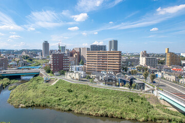 Fototapeta premium 街の風景