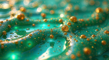 water drops on a glass