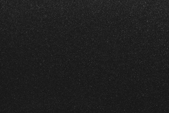 Close up of black foam cushion