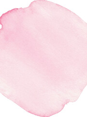 Aurora Pink and Misty Rose Watercolor Wash on Textured Cotton Paper &ndash; Soft Abstract Background