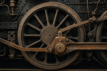 Steam engine mechanism breakdown industrial view historical context mechanical engineering