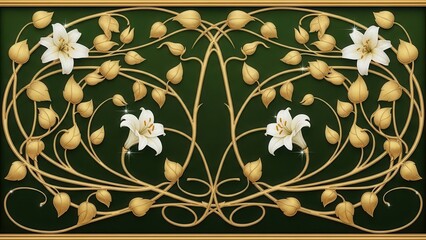 abstract floral background