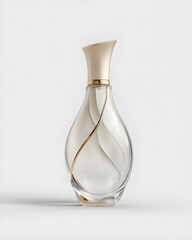 Stylish Makeup Remover Bottle with Curved Design Ideal for Gentle Daily Cleansing and Skincare Essentials