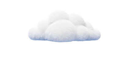 Fluffy White Cloud