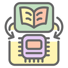 Machine learning illustration