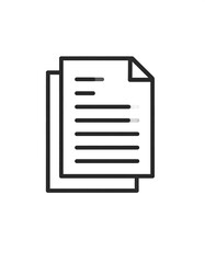 Two stacked documents