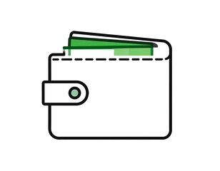 Obraz premium Wallet with money