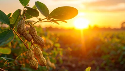 Peanut (groundnut) plantation