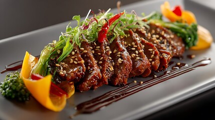 Delicious dish visually dominated by one main ingredient