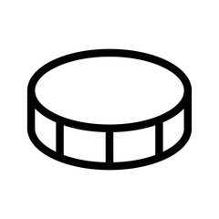 Coin Icon Vector Symbol Design Illustration