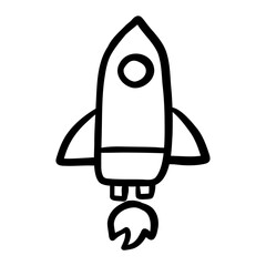 Startup hand drawn icon