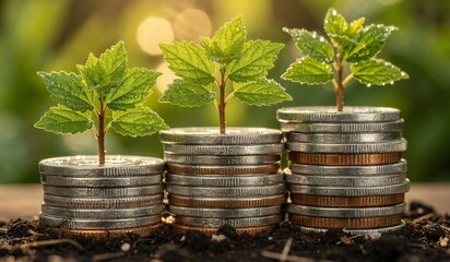 concept of financial growth