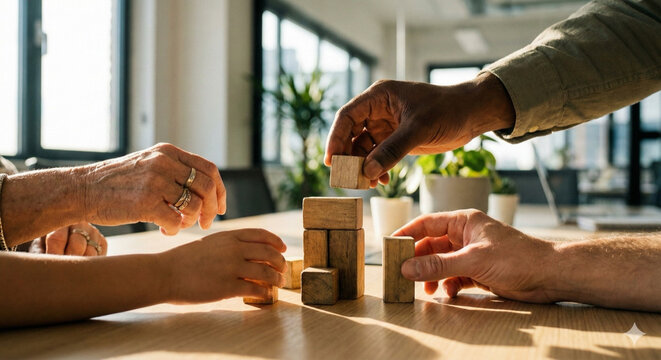 diverse team building game