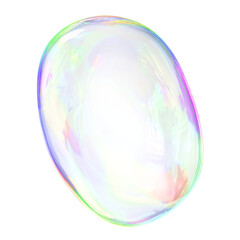 Gradient bubble png geometric shape, transparent background