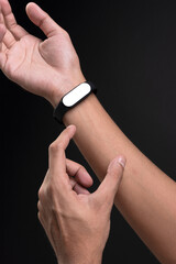 Smartwatch png screen mockup wearable technology