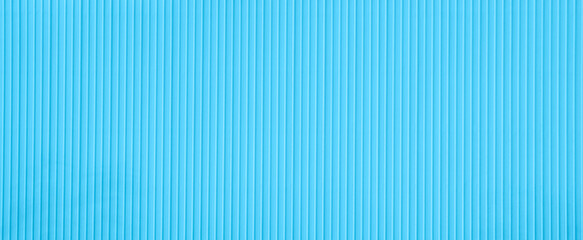 Obraz premium Wall container matal roof blue corrugated iron sheet aluminium steel background wall panel tile construction siding building line pattern texture seamless architecture plate frame container