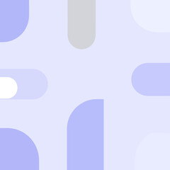 Abstract Geometric Shapes with Soft Pastel Colors.