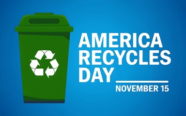 America recycles day november 15