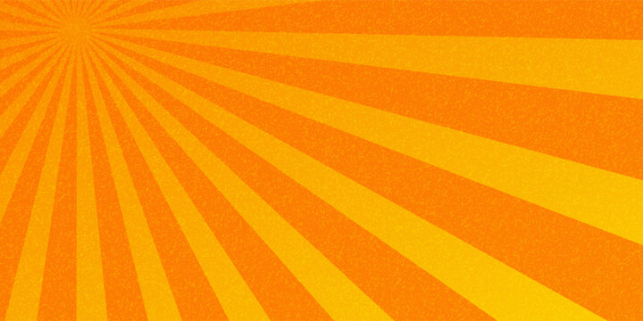 sun with rays illustration, old paper with stains.eps.10.