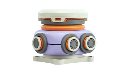 Futuristic Robotic Sensor Unit