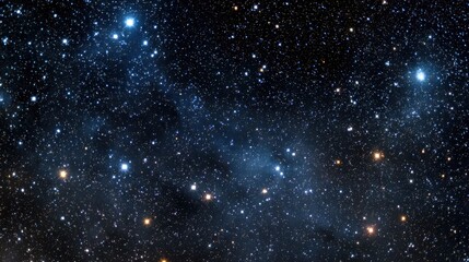 Obraz premium Night Sky Photography: Stunning night sky photography featuring stars, constellations, and celestial bodies, isolated on a white background