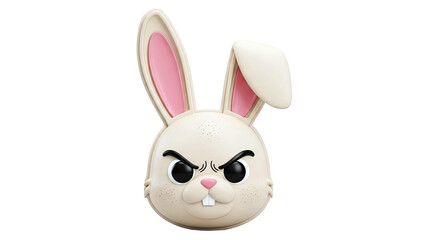 Obraz premium Angry Bunny Mask