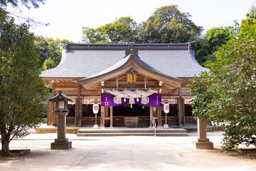 Fototapeta premium 八重垣神社 拝殿