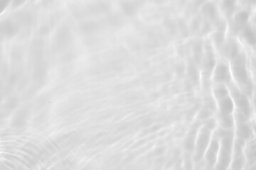 Abstract white transparent water shadow surface texture natural ripple background