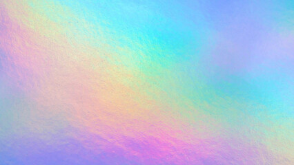 Holographic rainbow foil iridescent texture abstract hologram background