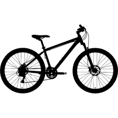 Fototapeta premium Mountain Bike Illustration