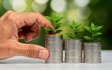 concept of financial growth