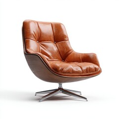  lounge chair isolated on a white background