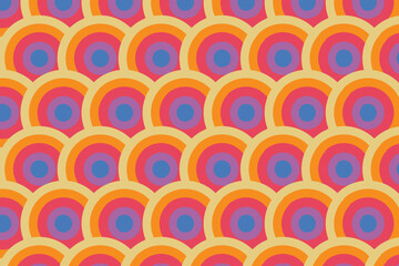 Abstract background colorful simple geometric shapes