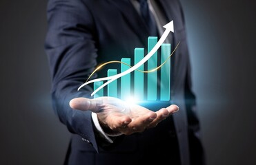 concept of financial growth