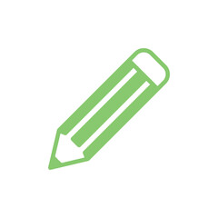 Fototapeta premium Pencil Icon Vector Template Illustration Trendy Design