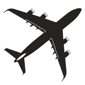 Airplane silhouette