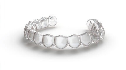 Obraz premium Clear Aligner Orthodontic Treatment