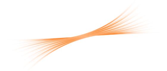 Dynamic orange light streaks abstract background bright energy lines glowing flare effect transparent overlay graphic design element