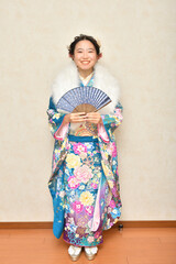 振袖の女の子