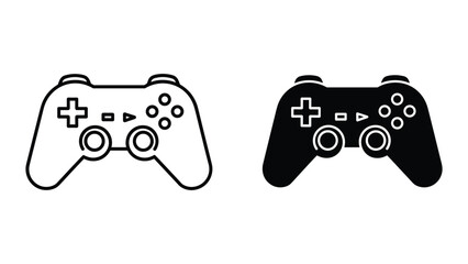 Game controller icon set © vactor guru