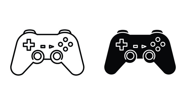 Game controller icon set