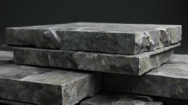 Stacked Stone Slabs for Outdoor Landscaping and Construction Projects