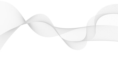 Abstract vector background with smooth color waves. Smoke wavy lines.