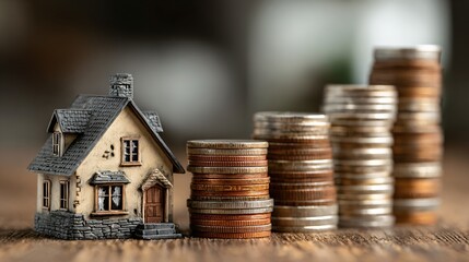 Rising living expenses depicted in a modest home interior where household budgeting feels strained