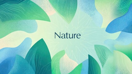 Psychedelic Flat Flyer Design for Nature Themed Event with Mandala Composition