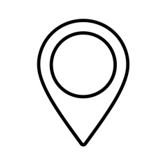 vector map pointer icon
